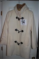 Women's Pendleton Jacket with Hood (Size 8)