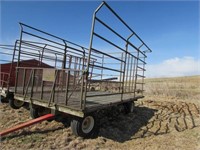 Double L Hay Rack with Gehl Gear
