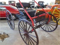 BUGGY, ONE-HORSE PLATFORM BUGGY WITH ONE SEAT,