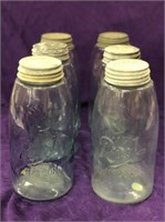 ROOT CANNING JARS, BOX OF (12) 1-PT
