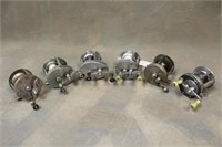 (6) Shakespeare Casting Reels, Including