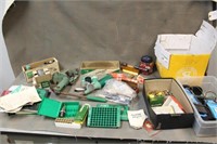 Reloading Equipment, Assorted Ammo & Hunting items
