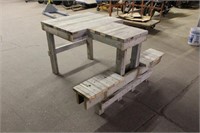 Left or Right handed Shooting Bench 53"x36"x33"