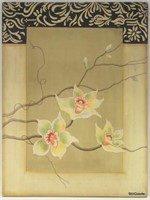Framed Art - Floral Painting