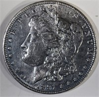1891 MORGAN DOLLAR  BU