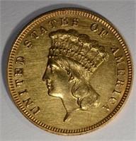 1888 $3.00 GOLD  CH BU PL