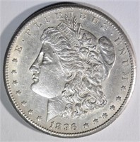 1896-S MORGAN DOLLAR AU/BU