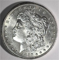 1887-S MORGAN DOLLAR CHBU