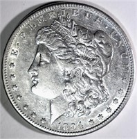 1894-S MORGAN DOLLAR, AU