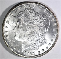 1881-CC MORGAN  DOLLAR, CH BU+