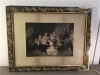 Large framed Religious scene , framed in London