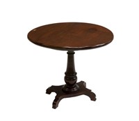 ANTIQUE DANISH ROTATING TOP CENTER TABLE