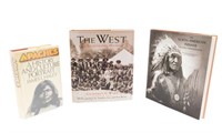 (3) BOOKS: NATIVE AMERICAN INDIANS, WILD WEST