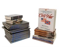 (24) US. CIVIL WAR BOOKS, MANY PHOTO ILLUSTRATIONS