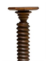 FRENCH WALNUT OIL PRESS PEDESTAL