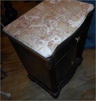 Stratford House Nightstand with Marble Top