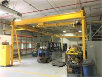 PRODUCTION EQUIPMENT "Free Standing" CRANE SYSTEM
