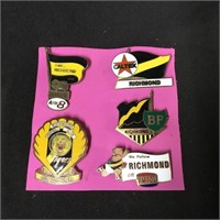 5 x Richmond fuel badges
