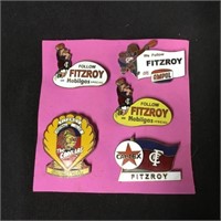 5 x Fitzroy fuel badges
