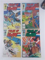 4 comics Tales of GI. Joe, #9,#10,#11,#12, 1988-89