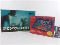 2 jeux: 1 Ping Ball et 1 Electronic Projects Lab