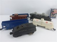 7 locomotive et wagons de train électrique