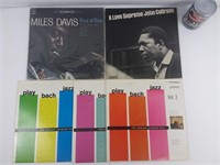 5 vinyles de jazz dont Miles Davis