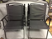 4 Folding Patio Chairs