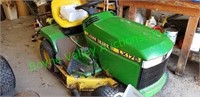 JD LX178 riding lawn tractor