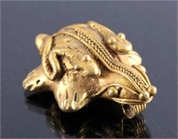 Tairona Gold Effigy Pendant 200-1600 CE