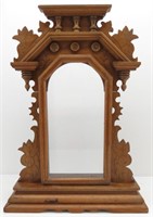 Eastlake Wood Mantle Clock CASE