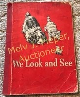 Vintage Dick & Jane Reader "We Look & See"