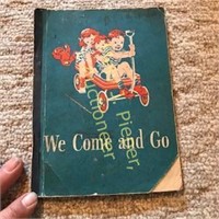 Vintage Dick & Jane Reader "We Come & Go"