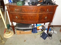 2 Drawer Buffet and Stereo, etc