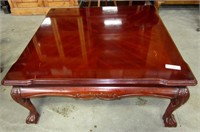 Duncan Phyfe Style Coffee Table -35"l x 16"h x 35
