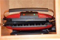 George Foreman grill with attachments, crock pot