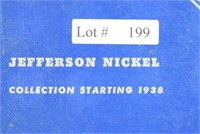 Lot #199 - Partial Jefferson Nickel Binder: