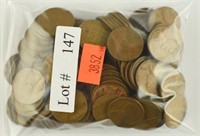 Lot #147 - 1 Pound of Lincoln Wheat Cents -