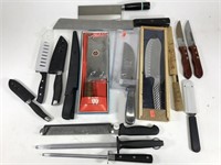 Quality culinary knife collection