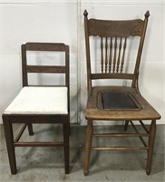 Pair of antique style chairs