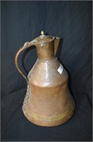Large Antique Copper Ewer 19" (Gingerbread House)