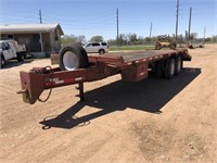1996 AMERITRAIL 25' PINTLE HITCH EQUIP TRAILER