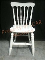 Vintage White Painted Chair
