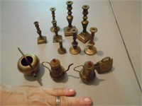 Lot of Brass Items All Tiny in Size 12 Total