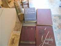 7 Old Books and Old Year Books