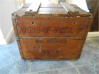 Avery's of Bristol LTD Wine Merchants Crate Box