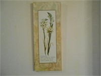 Wall Hanging Art 20"Long by 8"Wide