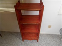 4 Tier Wood Shelf