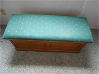 Virginia Maid Lane Cedar Chest with Green Cusion