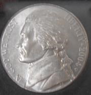 2004 Peace Medal Nickel